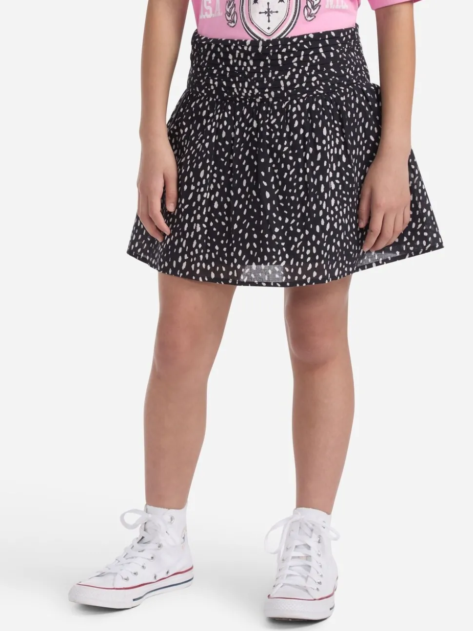 Abercrombie & Fitch Black Emerson Skort