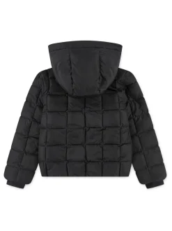 Abercrombie & Fitch Black Midweight Puffer Jacket