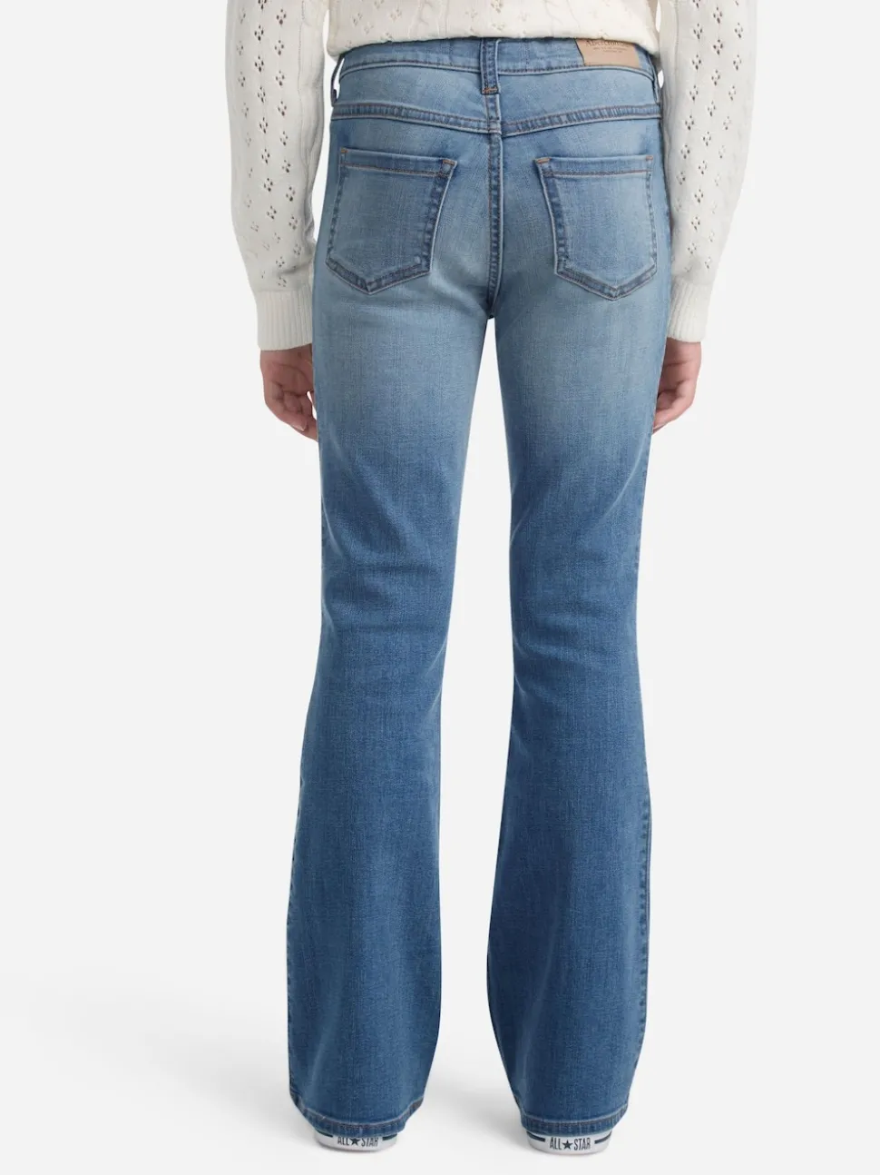Abercrombie & Fitch Blue High Rise Flare Jeans