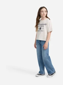 Abercrombie & Fitch Blue Navy High Rise Wide Leg Jeans