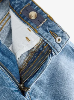 Abercrombie & Fitch Blue Navy High Rise Wide Leg Jeans