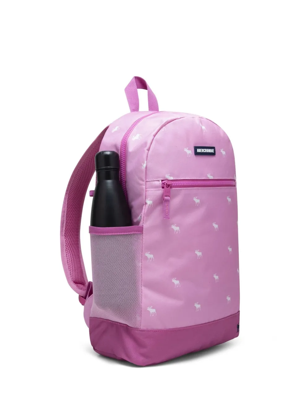 Abercrombie & Fitch Pink Backpack with Pencil Case