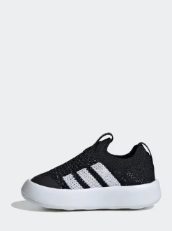 adidas Black Bubblecomfy Slip On Infant Trainers
