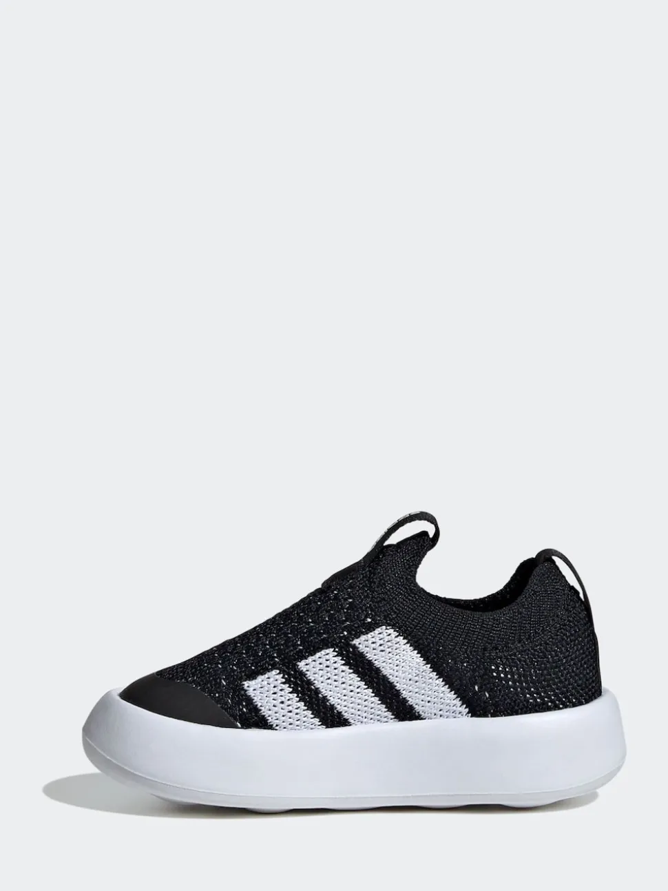 adidas Black Bubblecomfy Slip On Infant Trainers