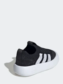 adidas Black Bubblecomfy Slip On Infant Trainers