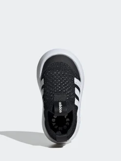 adidas Black Bubblecomfy Slip On Infant Trainers