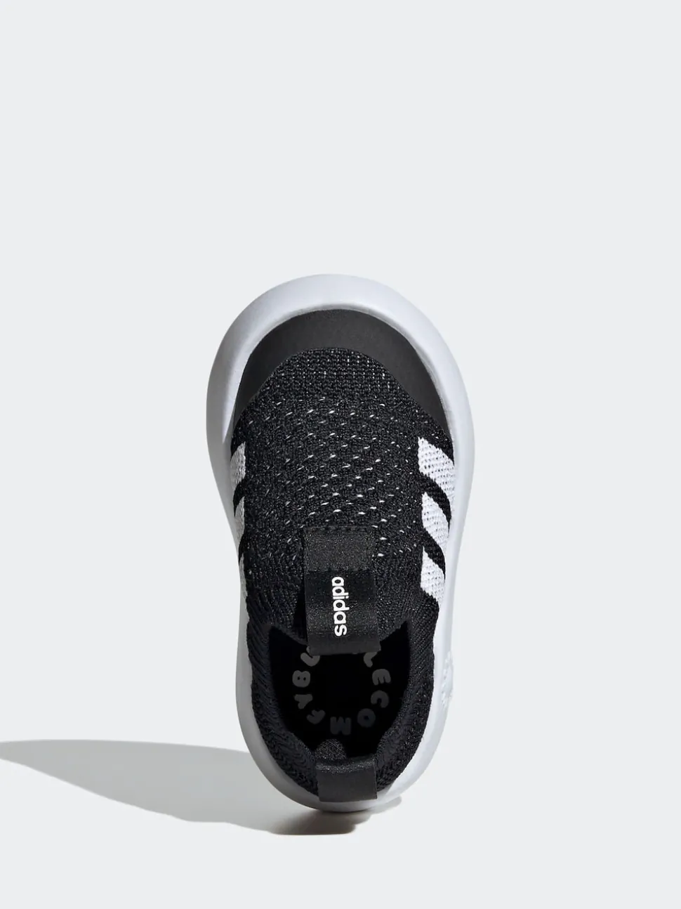 adidas Black Bubblecomfy Slip On Infant Trainers