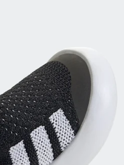 adidas Black Bubblecomfy Slip On Infant Trainers