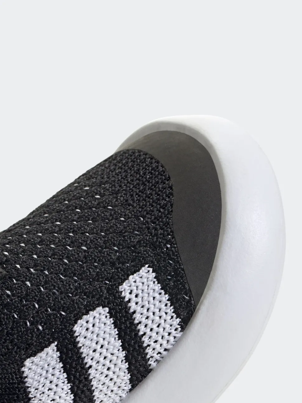 adidas Black Bubblecomfy Slip On Infant Trainers