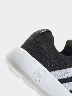 adidas Black Bubblecomfy Slip On Infant Trainers