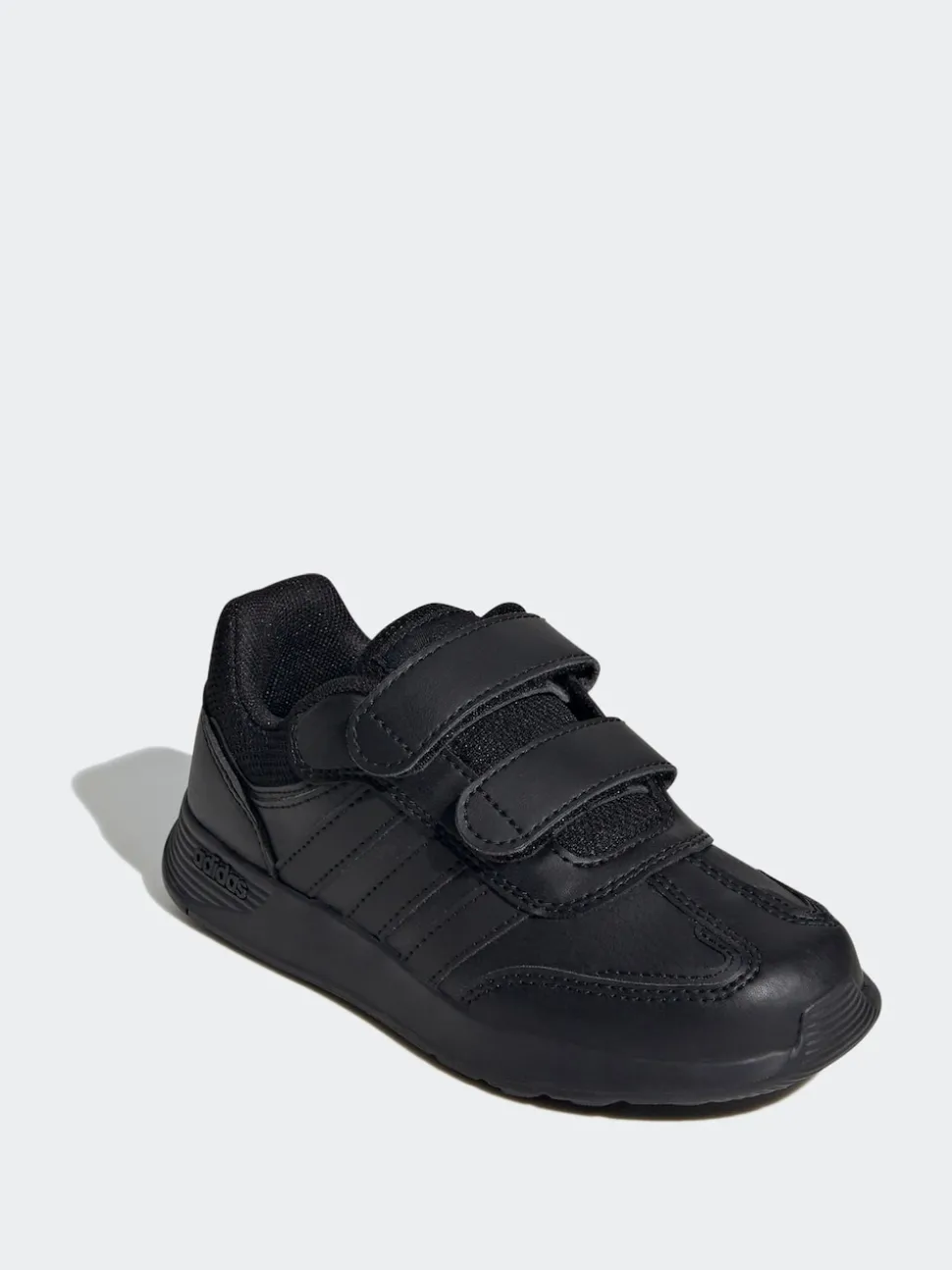 adidas Black Chrome Tensaur Switch Hook and Loop Kids Trainers