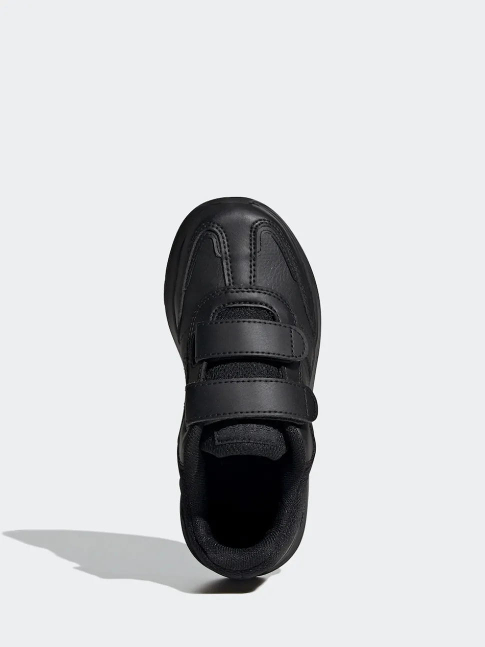 adidas Black Chrome Tensaur Switch Hook and Loop Kids Trainers