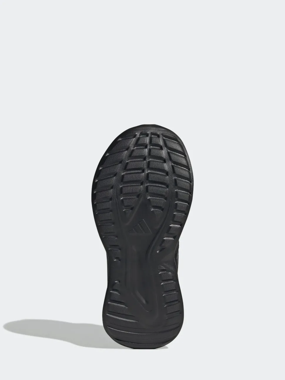 adidas Black Fortarun 4.0 Hook and Loop Kids Trainers