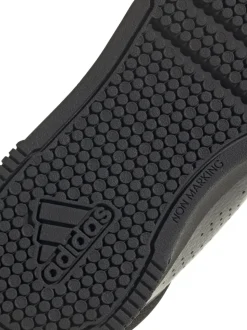 adidas Black Lace Up Tensaur Kids Trainers
