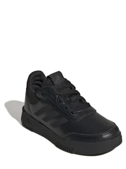 adidas Black Lace Up Tensaur Kids Trainers
