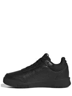 adidas Black Lace Up Tensaur Kids Trainers
