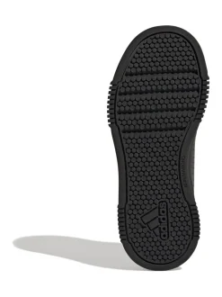 adidas Black Lace Up Tensaur Kids Trainers