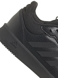 adidas Black Lace Up Tensaur Kids Trainers