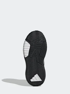 adidas Black Ownthegame 3.0 Kids Trainers