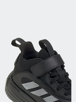adidas Black Ownthegame 3.0 Kids Trainers