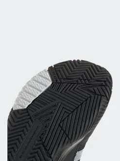 adidas Black Ownthegame 3.0 Kids Trainers