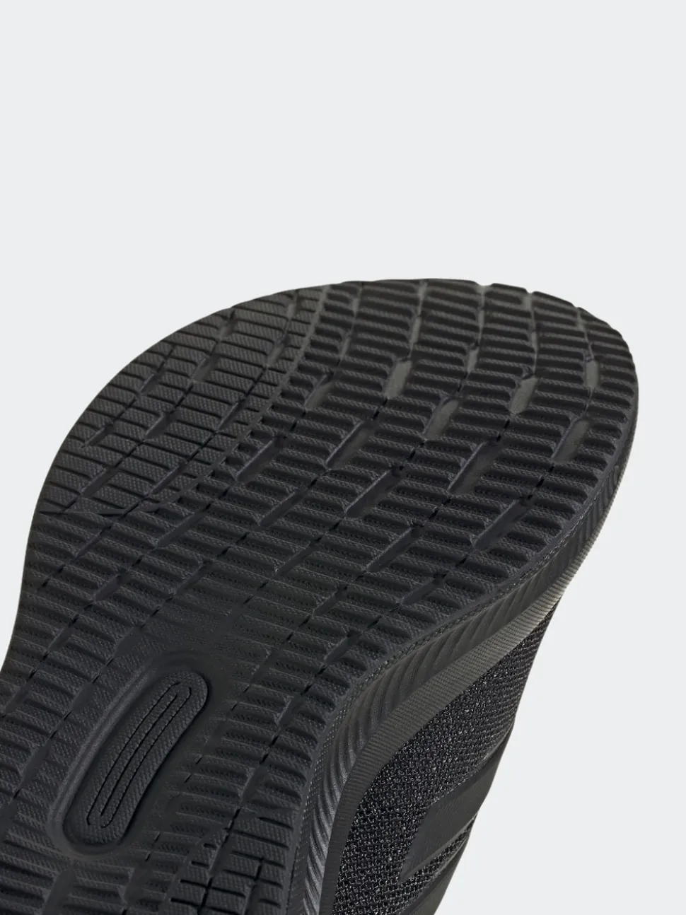 adidas Black Runfalcon 5 Elastic Lace Running Kids Trainers