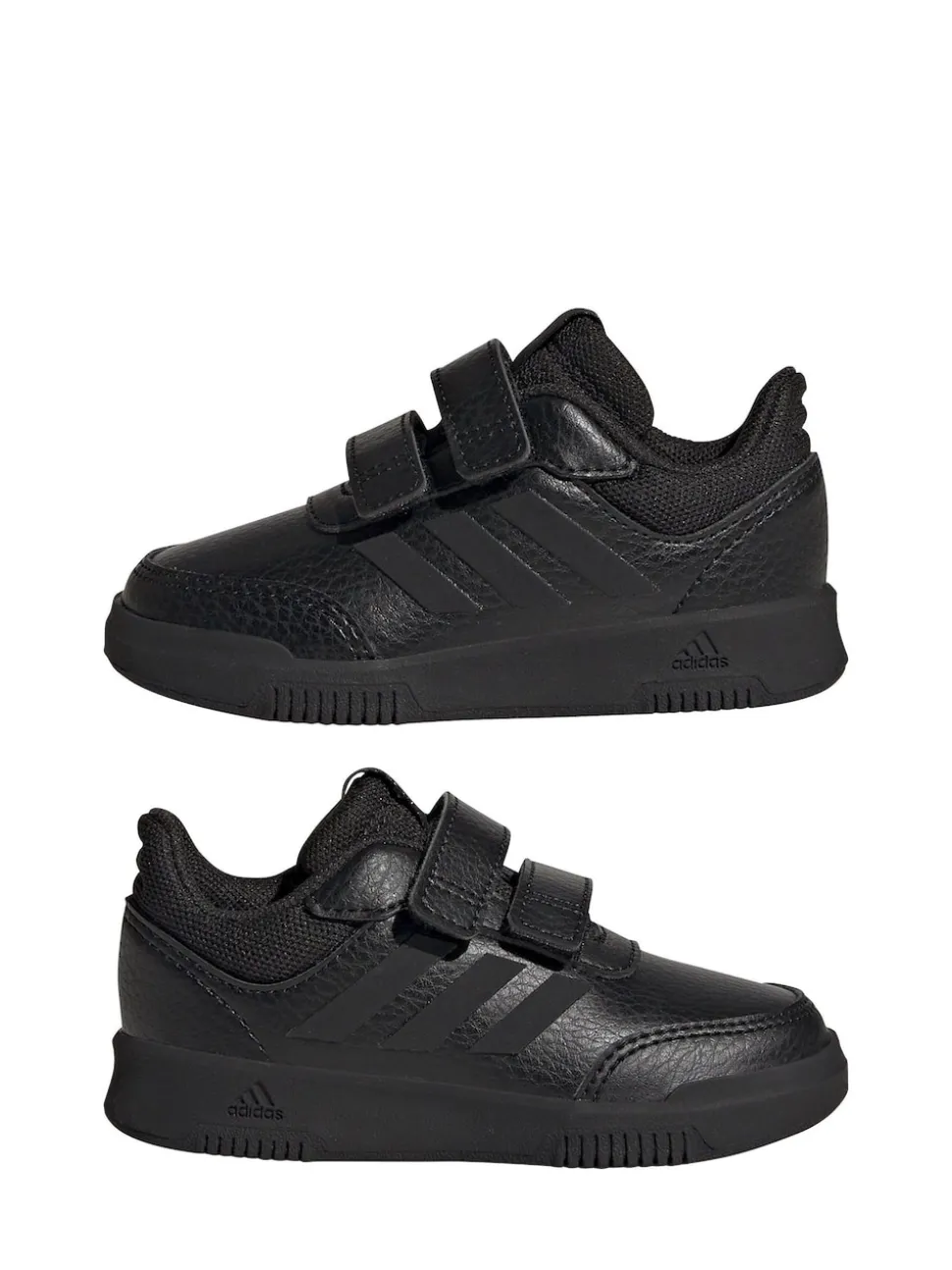 adidas Black Tensaur Hook and Loop Infant Trainers