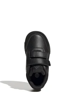 adidas Black Tensaur Hook and Loop Infant Trainers