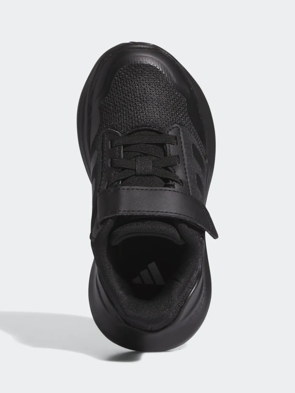 adidas Black Tensaur Run 2.0 Hook and Loop Kids Trainers