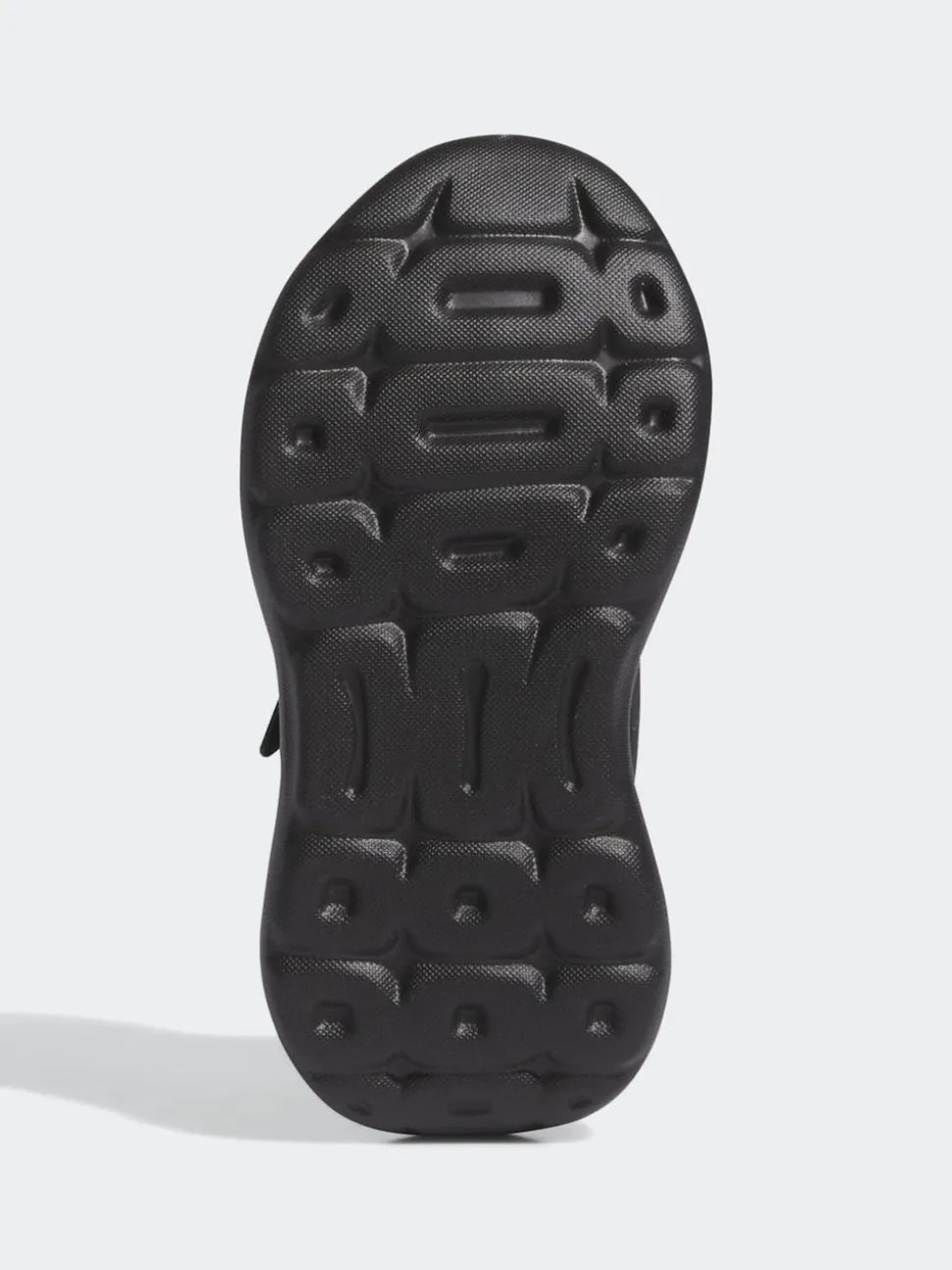 adidas Black Tensaur Run 2.0 Hook and Loop Kids Trainers