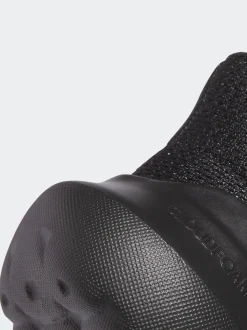 adidas Black Tensaur Run 2.0 Hook and Loop Kids Trainers