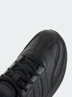 adidas Black Tensaur Switch Lace Junior Trainers
