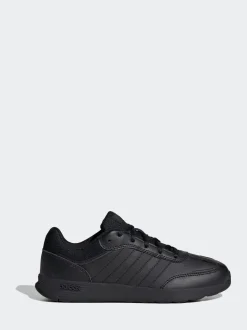 adidas Black Tensaur Switch Lace Junior Trainers