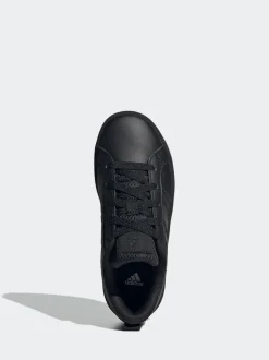 adidas Black VS Pace 2.0 Lace Kids Trainers