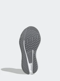 adidas Black/White Duramo SL Hook and Loop Running Kids Trainers