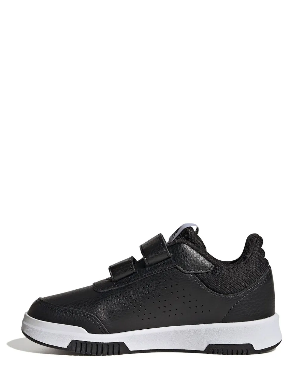 adidas Black/White Hook and Loop Tensaur Kids Trainers