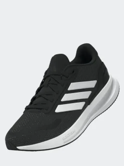 adidas Black/White Runfalcon 5 Lace Running Junior Trainers