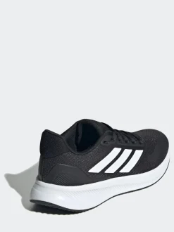 adidas Black/White Runfalcon 5 Lace Running Junior Trainers