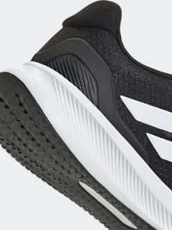 adidas Black/White Runfalcon 5 Lace Running Junior Trainers