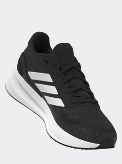 adidas Black/White Runfalcon 5 Lace Running Junior Trainers