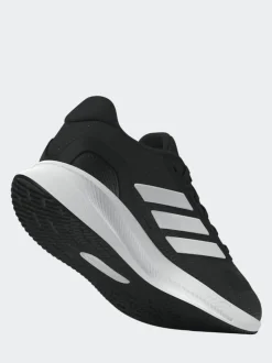 adidas Black/White Runfalcon 5 Lace Running Junior Trainers
