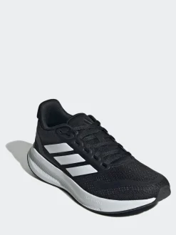 adidas Black/White Runfalcon 5 Lace Running Junior Trainers