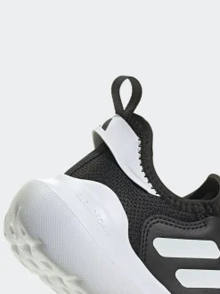 adidas Black/White Tensaur Comfort Kids Trainers