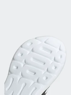 adidas Black/White Tensaur Comfort Kids Trainers