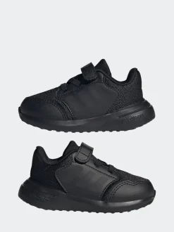 adidas Dark Black Tensaur Run 3.0 Easy On Infant Trainers