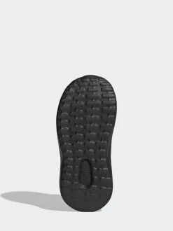 adidas Dark Black Tensaur Run 3.0 Easy On Infant Trainers