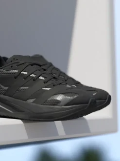 adidas Originals Black Lightblaze Lace Junior Trainers