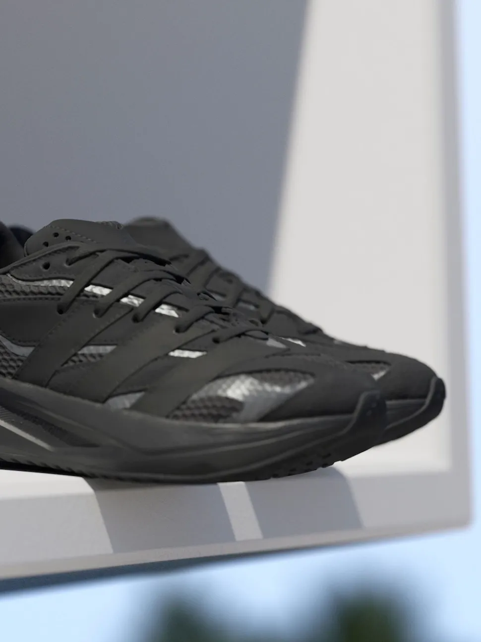 adidas Originals Black Lightblaze Lace Junior Trainers