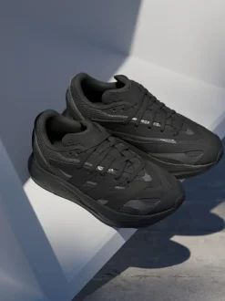 adidas Originals Black Lightblaze Lace Junior Trainers