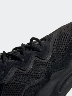 adidas Originals Black OZWEEGO Lace Junior Trainers